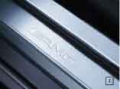 AMG door sill panels. Non-illuminated, brushed stainless steel, x 4